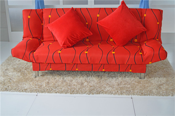 新款布艺沙发 简易沙发单人三人多功能沙发床 小户型双人沙发客厅