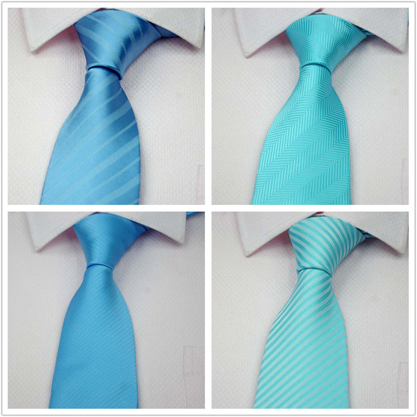 8厘米男士正装商务领带 蓝色领带 结婚 新郎 伴郎领带 职员领带
