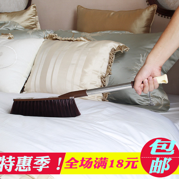 不锈钢柄床刷 加长手柄沙发除尘刷扫床刷 床铺打扫清洁刷子