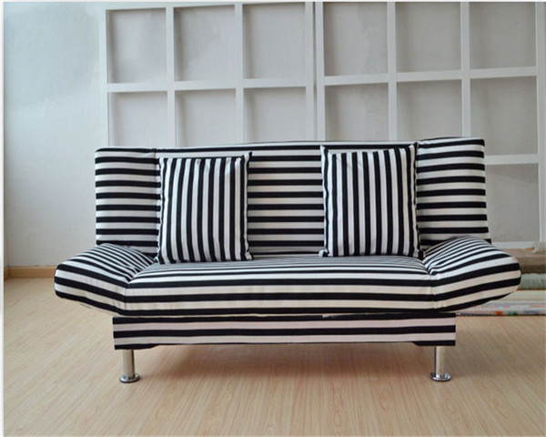 布艺沙发组合简约现代 单人双人三人折叠沙发床小户型沙发客厅